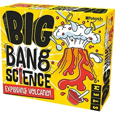 Image of PETERKIN Big Bang Science Exploding Volcano Kit Have lots of fun exploring the world science! Craft &amp; STEM Toys Ages 8+