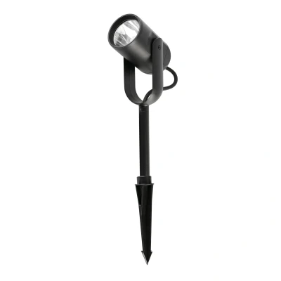Image of Slot Outdoor LED Spike Light Black H20 14W 3000K IP65