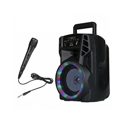Image of XTING Karaoke Machine,Portable Wireless Bluetooth Speaker,Stereo Super Bass Ultra Loud,with 1 Wired Microphone,for Party