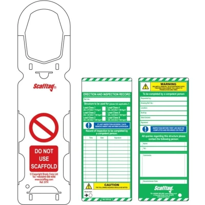 Image of Sitesafe SCF01 Scafftag Kit