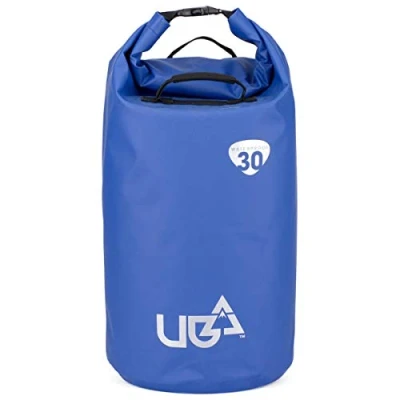 Image of Urban Beach unisex Waterproof Dry Bag, Heavy Duty Floating Water Sport Rucksack, Blue, 30 L
