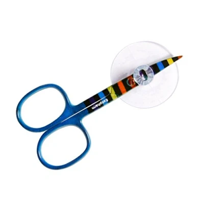 Image of Estipharm Nail Scissors Curved Blades with Suction Cup