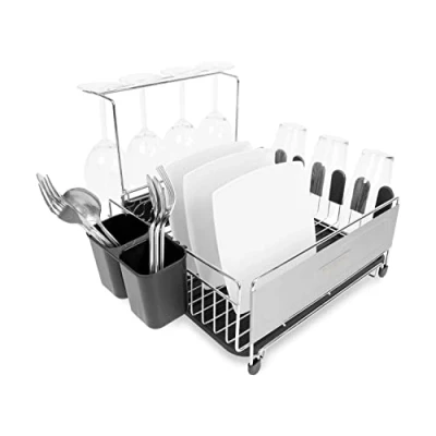 Image of Blackmoor Deluxe Dish Drainer Black