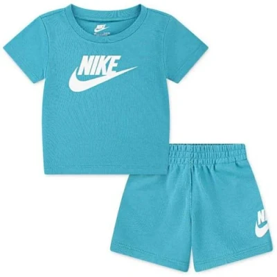 Image of Nike Sportswear CLUB TEE Unisex SET Print Tshirt for kids, Size: 12m, Dusty cactus