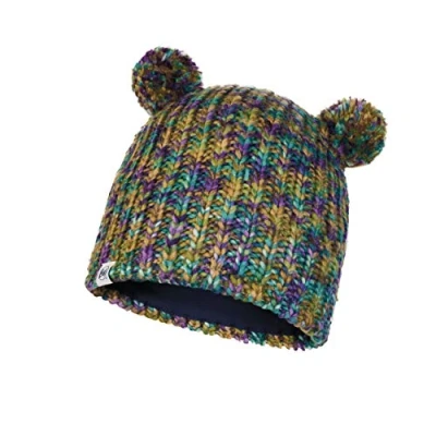 Image of Buff Lera Hat Tricot and Fleece Junior, Unisex Children, Turquoise, One Size