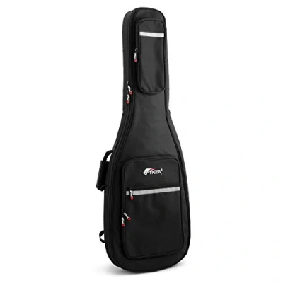 Image of TIGER GGB35 EL Full Size Electric Guitar Padded Gig Bag/Case Black