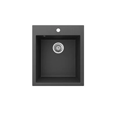 Image of Bergström Sink Venice, Black, 43 x 50 cm