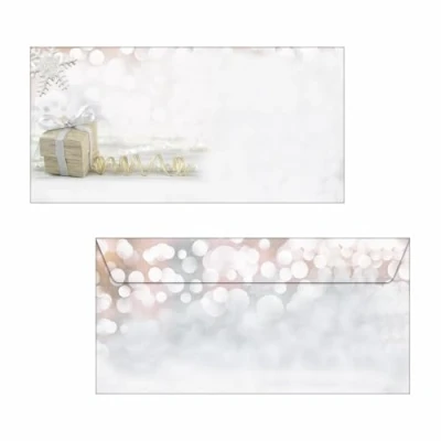 Image of SIGEL DU135 Christmas envelopes &quot;Christmas Surprise&quot;, DL, without window, 90 gsm, 50 Pieces