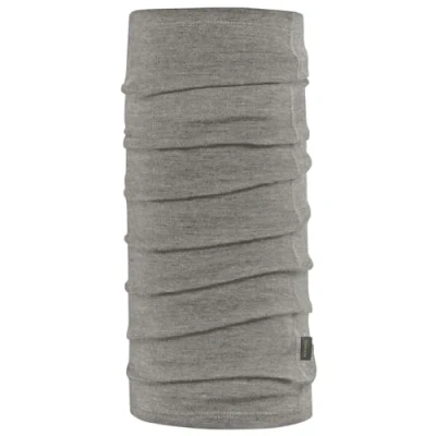 Image of MERIWOOL 100% Merino Wool Ski Neck Gaiter Winter Warmer for Women and Men, Gray Heather, One size