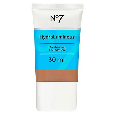Image of No7 HydraLuminous Moisturising Foundation SPF15 30ml Deeply Beige