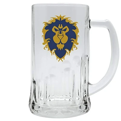 Image of ABYstyle World of Warcraft Alliance 500ml Glass Tankard