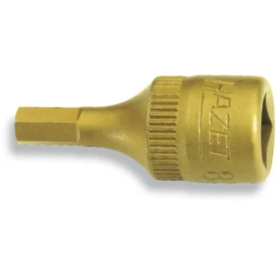 Image of VAS545121 Socket HAZET 8501 5 DIN7422 Chrome Vanadium Steel Hexagon