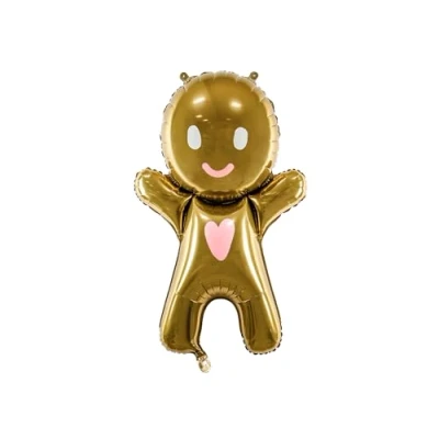 Image of Gingerbread Man Foil Large Party Balloon