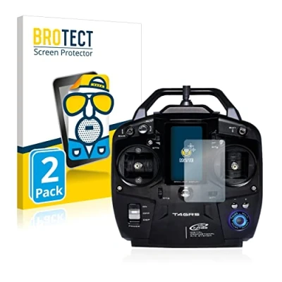 Image of brotect Screen Protector Anti Glare compatible with Futaba T4GRS (2 Pack) Matte, Fingerprint Protection Film