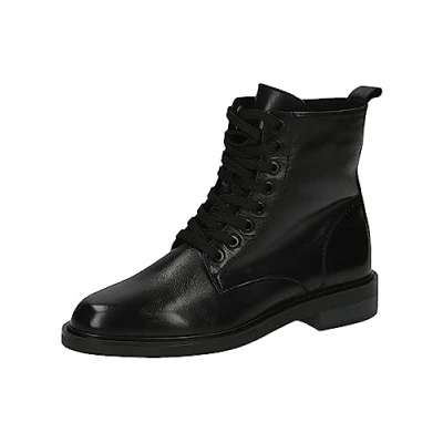 Image of Caprice Women&#039;s 9 26220 41 Mid Calf Boot, Black (Black Nappa), 4.5 UK