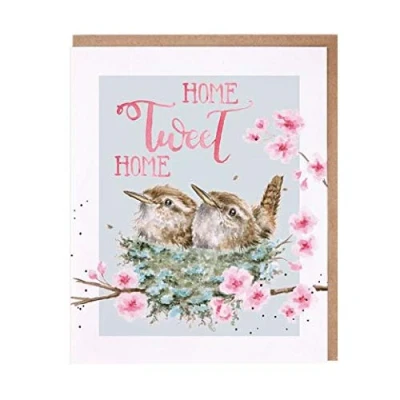 Image of Wrendale Designs &#039;Home Tweet Home&#039; Card