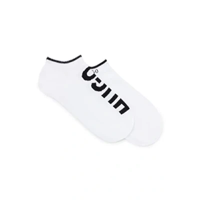 Image of HUGO Women&#039;s 2P AS LOGO CC W socks, White100, 39 42