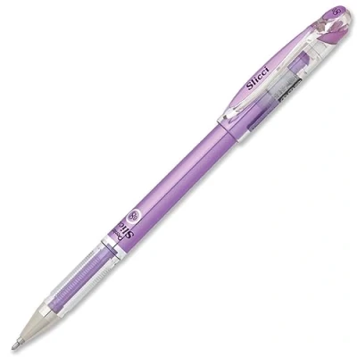 Image of Pentel 0.8mm Slicci Metallic Gel Pen Violet