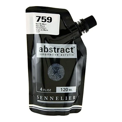 Image of Abstract Acrylic Mars Black 120Ml