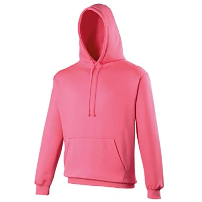 Image of AWDis Men&#039;s Electric Hoodie, Pink (Electric Pink), XX Large