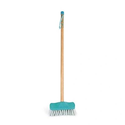 Image of Janod From 3 years old Happy Garden Large Plastic and Wooden Broom Imitation Toy J03189