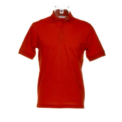 Image of Kustom Kit KK403 Klassic Polo Shirt With 60c Superwash® Red 2XL