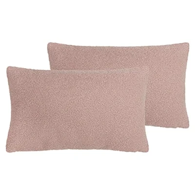 Image of furn. Malham Cushions (Twin Pack) Pink Size 30 cm x 50