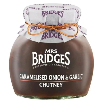 Image of Mrs Bridges Caramelised Onion and Garlic Chutney
