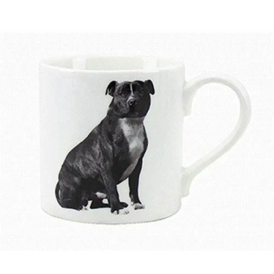 Image of Best of Breed Black Staffordshire (Staffie) China Mug
