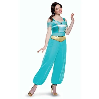 Image of DISGUISE 140419B EU JASMINE CLASSIC ADULT (EU) Disney Princess Dress Up &amp; Accessories, Blue