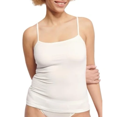 Image of Sloggi Womens EVER Ease Spaghetti Top Black Polyamide Size Small