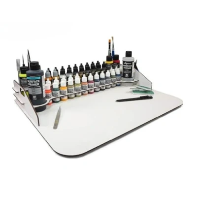 Image of Vallejo VAL26013 Hobby Workstation, Multicoloured, 50 x 37 8.5 cm