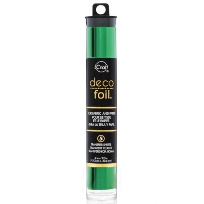 Image of Thermoweb Foil Deco 6 inch x 12 inch, Green