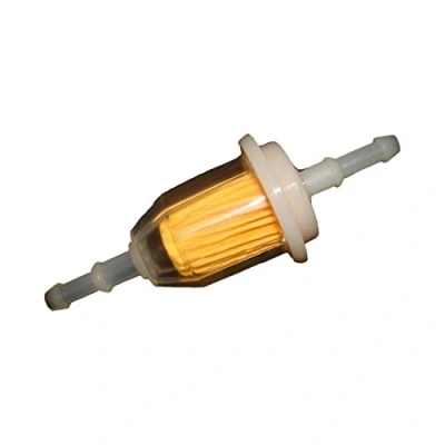 Image of Universal In Line Inline 15 Micron Fuel Petrol Filter 6mm &amp; 8mm Inlet, Outlet