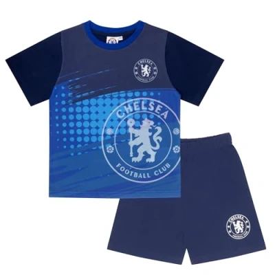 Image of Chelsea F.C. Short Pyjamas 4 5 years 110cm Blue