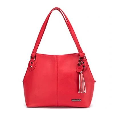 Image of Namaste Shoulder Bag, Red, One Size