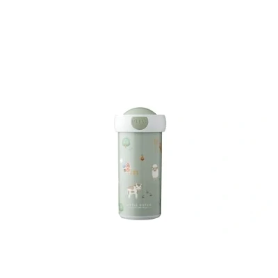 Image of Mepal School Beaker Campus Drink Cup Little Dutch Leak Proof For Children Reusable BPA free &amp; Dishwasher Safe 300 ml Farm