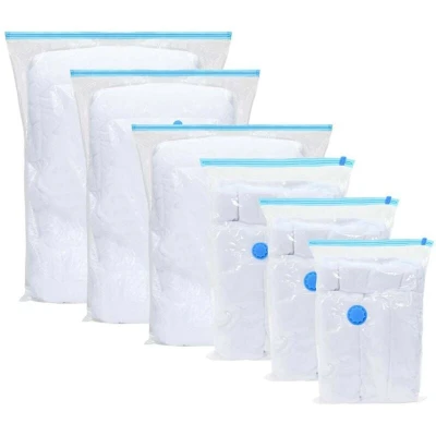 Image of vidaXL Vacuum Storage Bags 15 Pack, 4 Sizes
