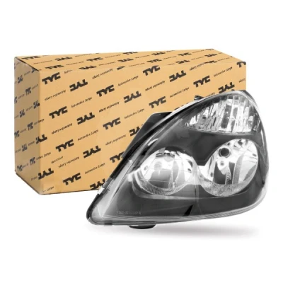 Image of 260608847R, 7701051769, 7701054058 Headlights TYC 20 6358 05 2 Left H7, H1 for right hand traffic without electric motor RENAULT: CLIO