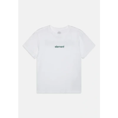 Image of Element Simple LOGO Unisex Print Tshirt for kids, Size: 8y, Optic white