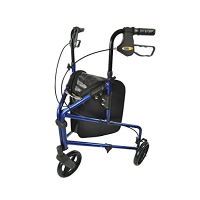Image of Able2 PR30275 BL Rollator 3 Wheels Aluminium Blue