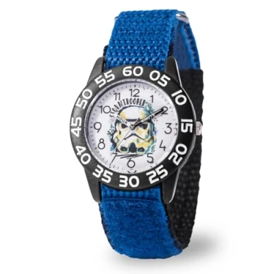 Image of STAR WARS Unisex Kids Analog Japanese Quartz Watch with Nylon Strap WDS001084