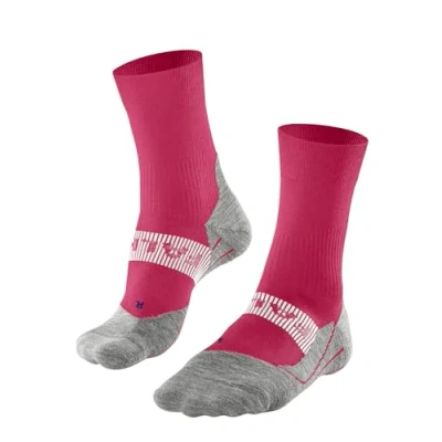 Image of FALKE Women&#039;s RU4 Endurance Cool W SO Functional Yarn Anti Blister 1 Pair Running Socks, Red (Rose 8564) new eco friendly, 4 5
