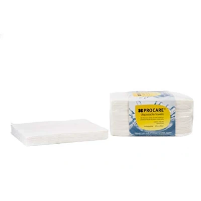 Image of PROCARE PROFESSIONAL 40cm x 80cm PREMIUM HYGIENIC DISPOSABLE TOWELS (PACK OF 50)