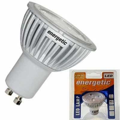 Image of Quality LED Reflector Bulb GU10 5.5W Warm White 3000K Energy Saving Lamp