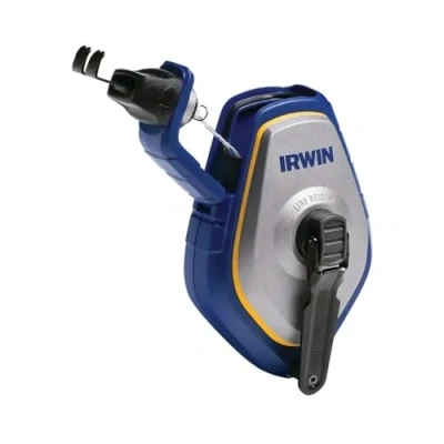 Image of IRWIN Tools STRAIT LINE Chalk Line, Speedline Pro Reel, 100 ft. (IWHT48443)