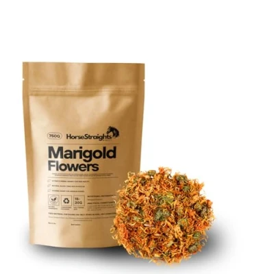Image of Horse Straights Direct Marigold Flowers Equine Supplement for Skin Health and Digestion