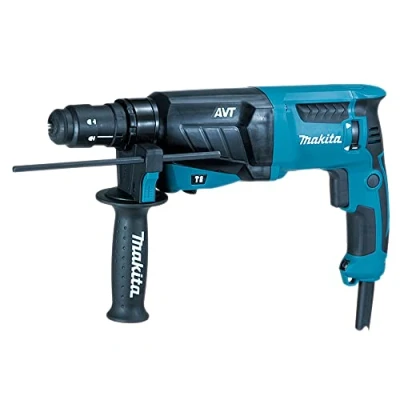 Image of Makita HR2631FT/2 240V 800W Rotary Hammer with AVT, 3 Mode Operation, Led Light, Anti Vibration Technology, 26mm SDS Plus
