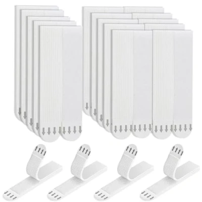 Image of 36 Pairs (72 Strips) Picture Hanging Strips, 93 x 19mm Heavy Duty Adhesive Removable Mounting Strips Hook Loop Tapes, Damage Free Wall Fastener Tape for Frame