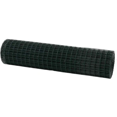 Image of vidaXL Euro Fence Green 1x25 m Steel
